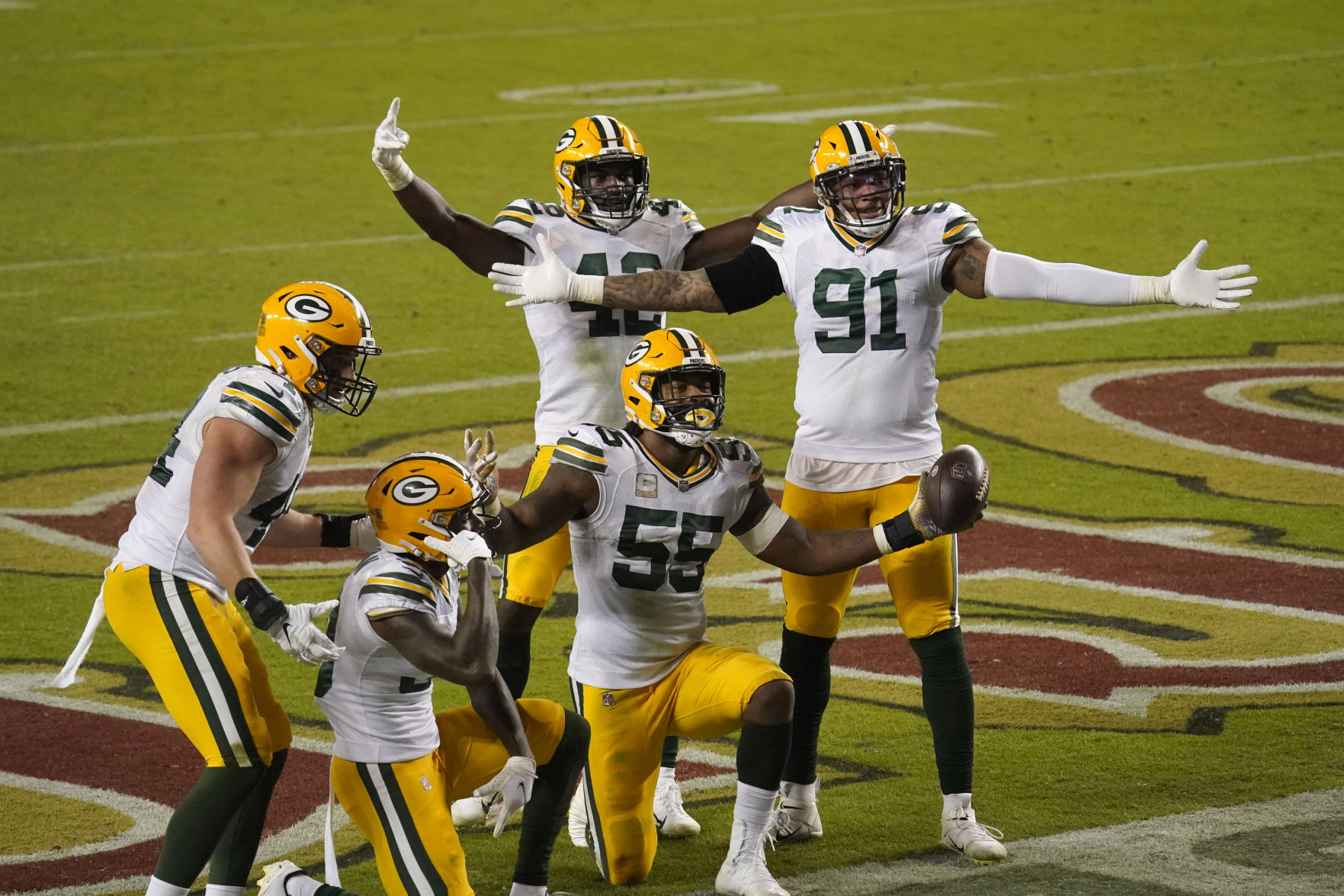 Packers 34, 49ers 17
